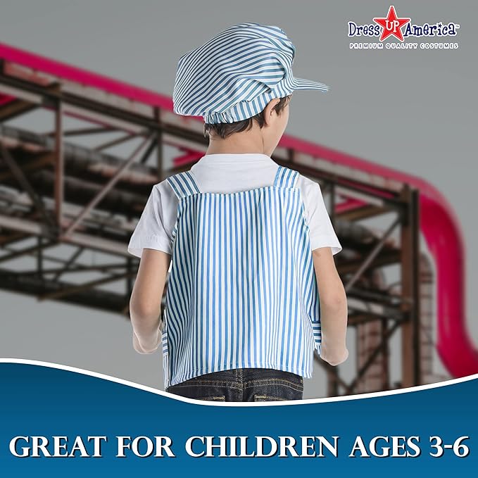 Dress Up America Dress-Up Costumes - Kids Pretend Play Sets - Role-Play Costume Clothes for Toddlers