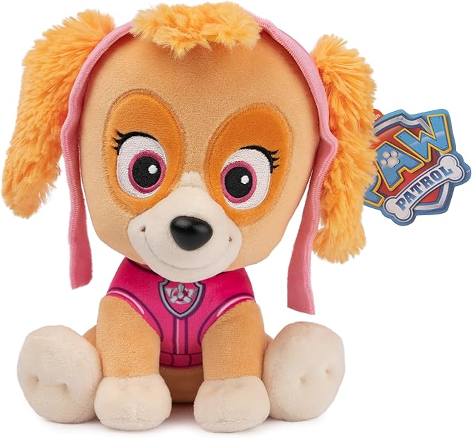 GUND PAW Patrol Skye in Signature Aviator Pilot Uniform for Ages 1 and Up, 9" (Styles May Vary)