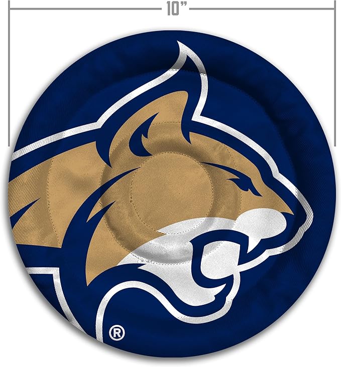 YouTheFan NCAA Montana State Bobcats Flimzee Bean-Bag Flying Disc