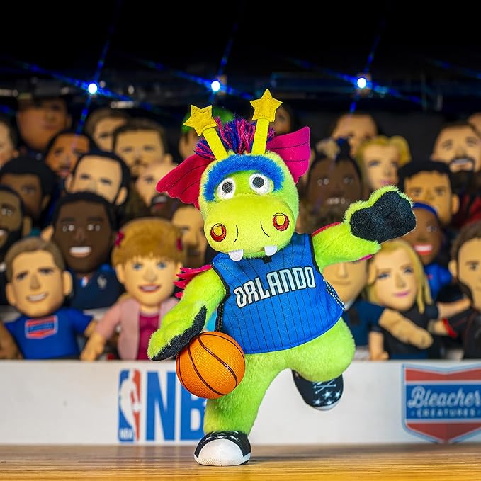 Bleacher Creatures NBA Unisex NBA 10-inch Mascot Plush Doll