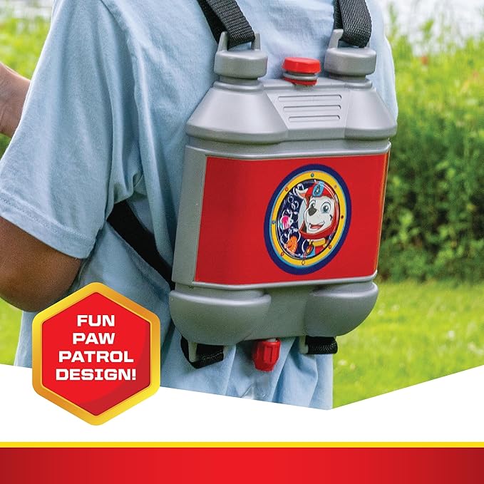 Paw Patrol Water Backpack Water Toy, Outdoor Water Blaster for Kids