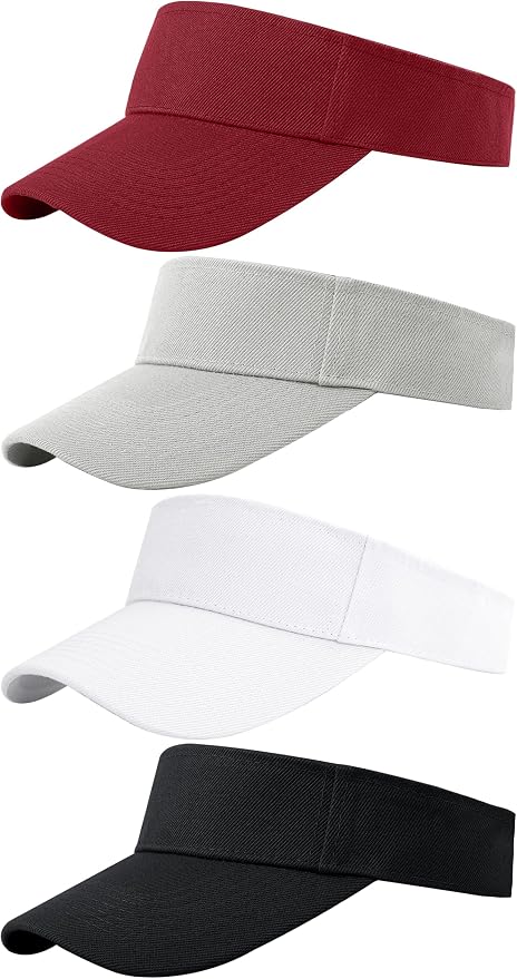 Sports Sun Visor Hats Adjustable Sun Visor Caps for Women and Men