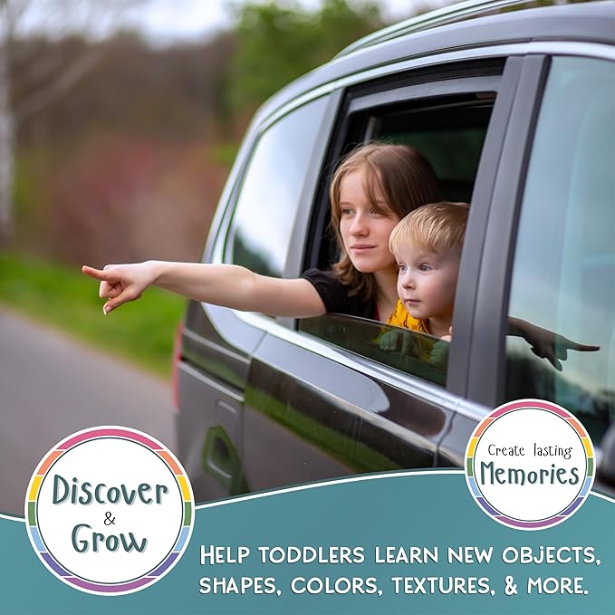 Children's Scavenger Hunt: Travel Edition - Expansion Pack | Toddler Car Activities | Road Trip Toys | Games for 2, 3 Year Old's & Up | Kids Educational Scavenger Hunt Cards