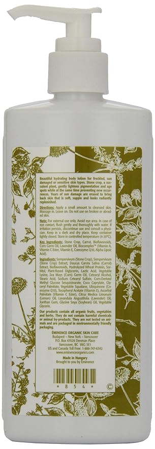 Eminence Stone Crop Body Lotion, 8.4 Fl Oz