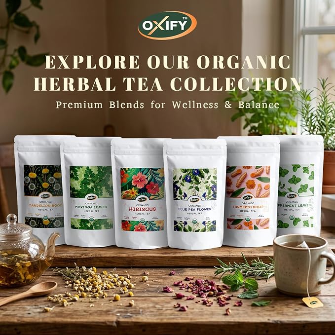Oxify Organic Spearmint Herbal Loose Tea- 16 oz (16 oz, Spearmint)