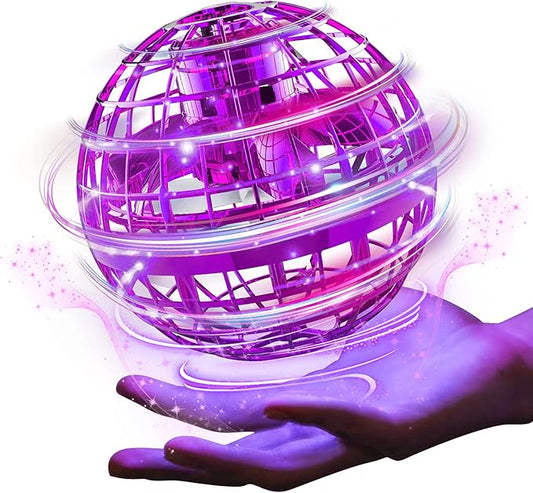 Flying Orb Ball, 2025 Upgraded Flying Toy, Hand Controlled Boomerang Hover Ball, Flying Spinner with Endless Tricks, Cool Toys Gifts for 6 7 8 9 10+ Year Old Boys Girls Teens Indoor Outdoor Toys