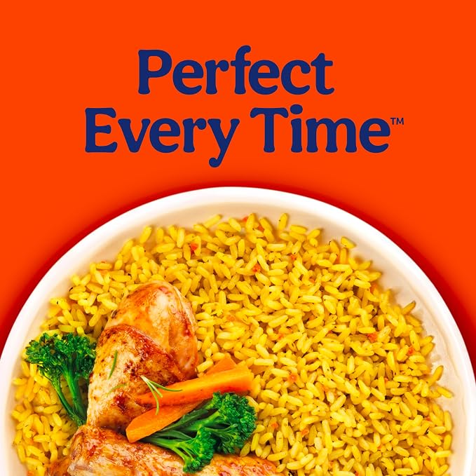 BEN'S ORIGINAL Ready Rice Roasted Chicken Flavored Rice, Easy Dinner Side, 8.8 OZ Pouch (Pack of 6)