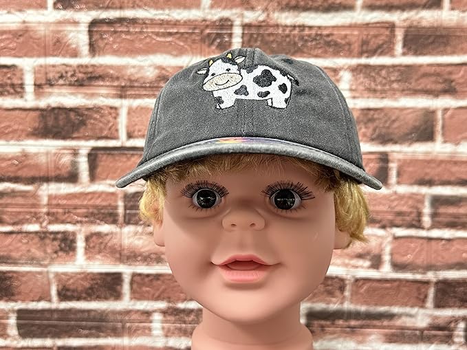 Embroidered Animal Baseball Hats for Boy and Girl