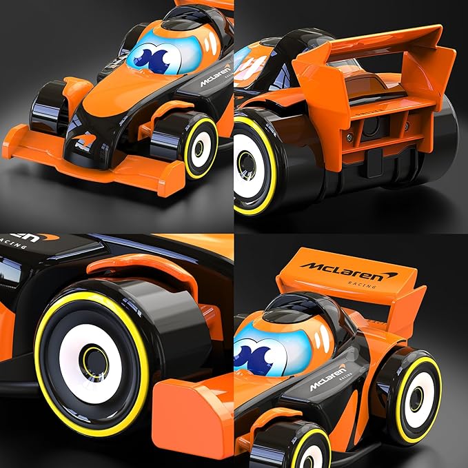 McLaren F1 Merch Remote Control Race Car Preschool Toy for Toddlers Boys and Girls Formula 1 Collectible for Fans Gift Idea for Birthdays