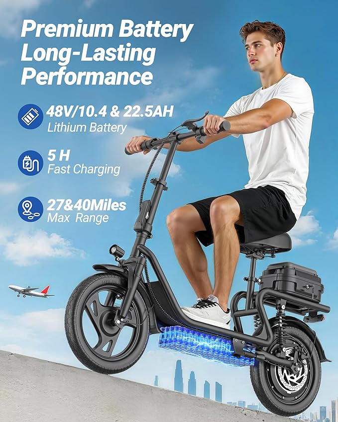MAXSHOT Electric Scooter for Adults, 8.5/10/14" Tires, 19/22Mph, 350W/500W Motor, 21-28 Miles Range, Folding E-Scooter with Dual Suspension,APP(V1/SPRO/MAX/PRO/X1/X1PRO/PR)