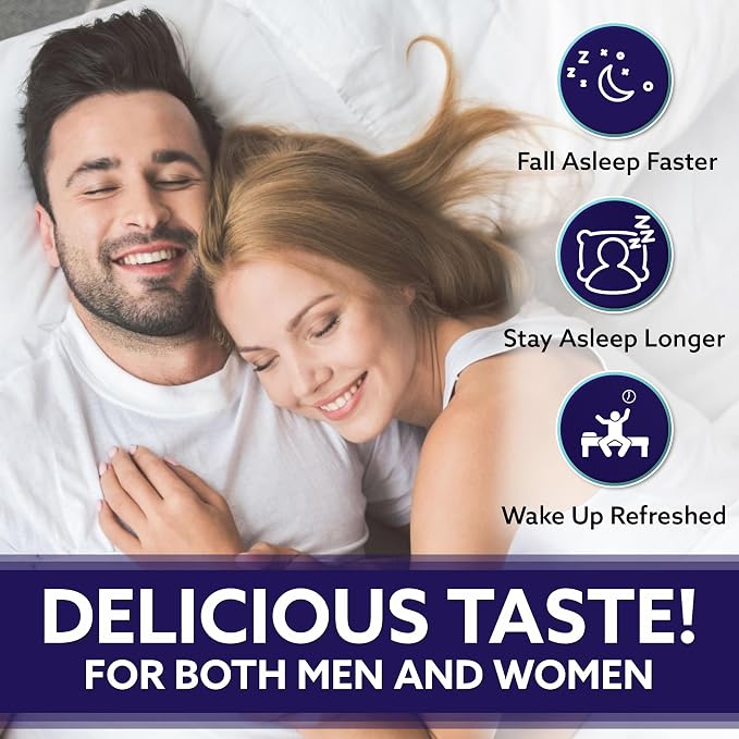 Droppels Melatonin Gummies for Adults – 5mg Sleep Support, Vegan & Plant-Based with Chamomile, Natural Sleep Aid for Falling Asleep Faster & Staying Asleep (60 Count)