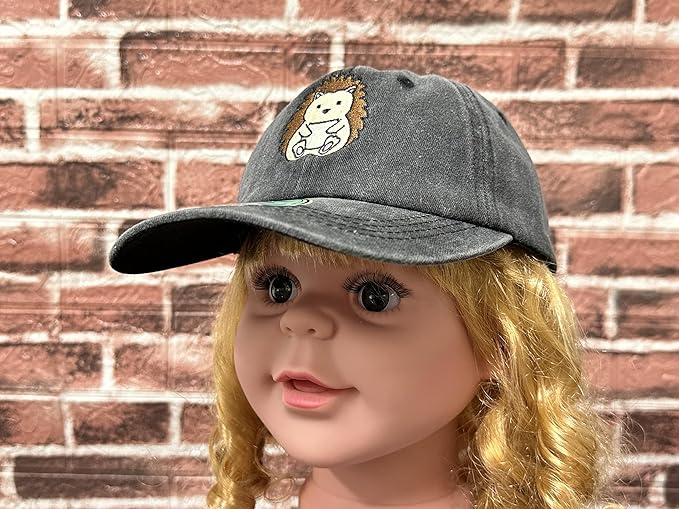 Embroidered Animal Baseball Hats for Boy and Girl