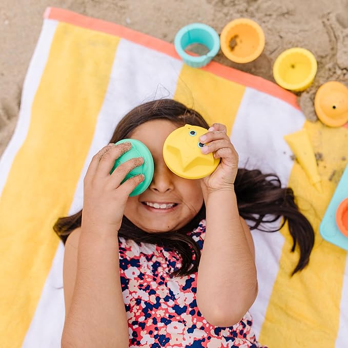 Melissa & Doug Sunny Patch Seaside Sidekicks Sand Cupcake Play Set
