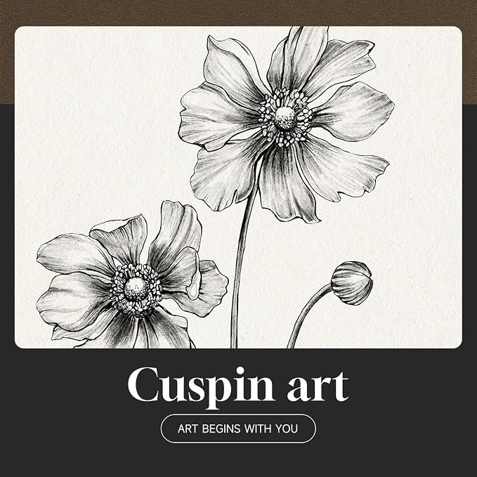 Framed Black and White Minimalist Floral Bathroom Wall Art, 4 Piece 8x10 In | Modern farmhouse wall decor, Flower botanical pictures, Waterproof canvas prints, Living room kitchen hallway bedroom decor