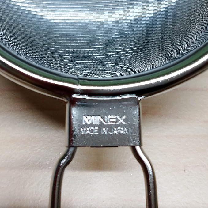 Nagao Tsubamesanjo High Tech Strainer, Medium Size, 18-8 Stainless Steel, Tatami Weave, Made in Japan
