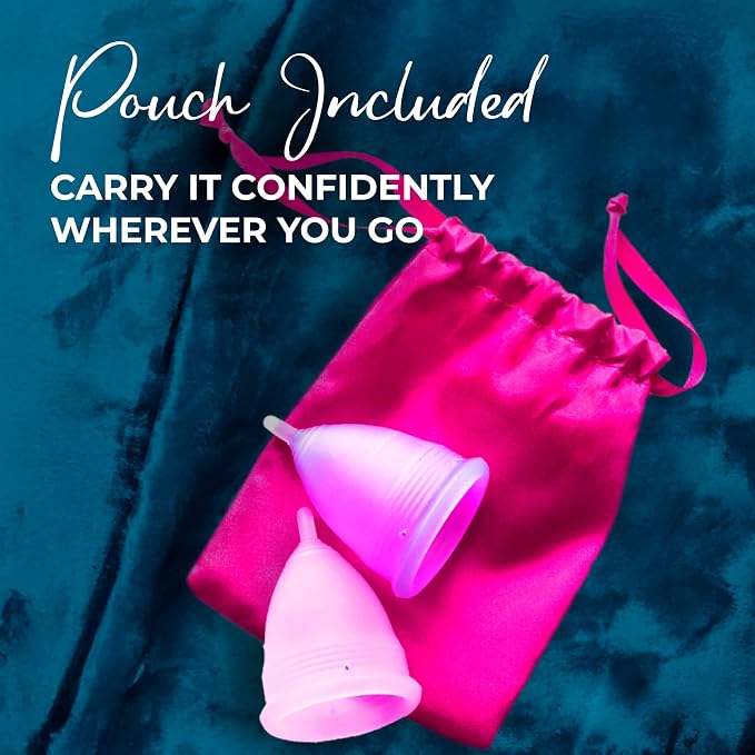 Dutchess Reusable Soft Silicone Menstrual Cup (Red, Large (Pack of 1))