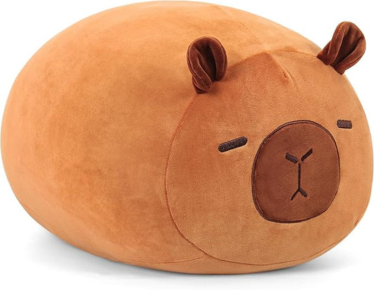 Wepop 20in Capybara Stuffed Animal, Cute Capybara Plush, Cuddle Stuffed Plushies Pillows Gifts for Kids Adults Boys and Girls