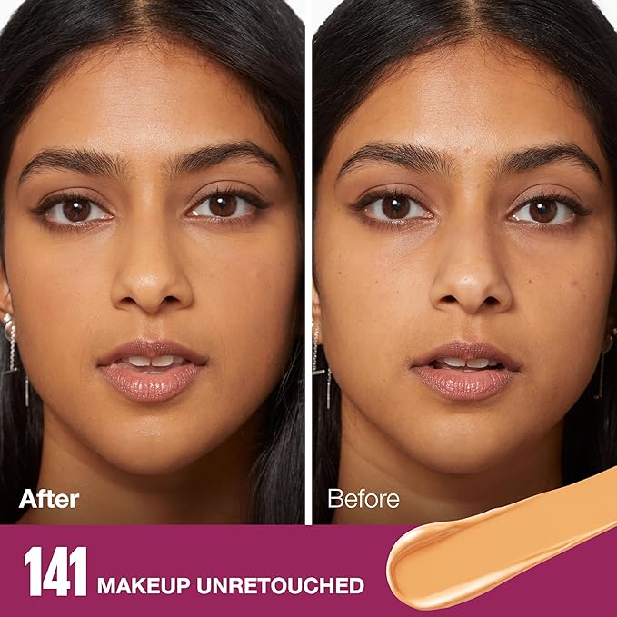 Maybelline Instant Age Rewind Eraser Dark Circles Treatment Multi-Use Concealer, 141, 1 Count (Packaging May Vary)