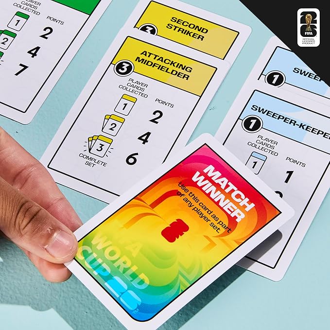 Monopoly Deal FIFA World Cup 2026 Edition Game – Officially Licensed FIFA World Cup Soccer Card Game for Kids – Ages 8+ – 2 to 5 Players – 15 Mins.