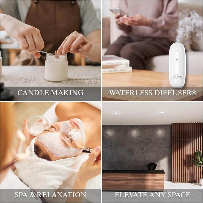 High end Floral & Fresh Hotel's and Cologne's -Inspired Essential Oils Elite Romance Set(3-Pack, 0.33 Fl Oz) – Oceanic Blue, Scarlet Petals & Timeless Rose – Scents for Diffusers & Aromatherapy