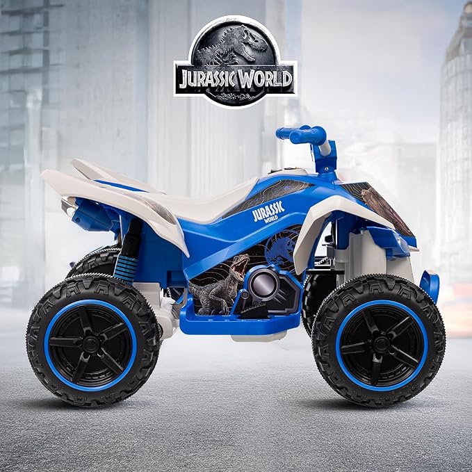 Voyager - Jurassic - 12V ATV Ride On Toy, Fun and Exciting Ride for Kids, Stylish Design for Imaginative Play