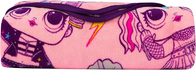 Franco Kids Bedding Super Soft Plush Throw Blanket, 46" x 60", LOL Surprise,AT0508