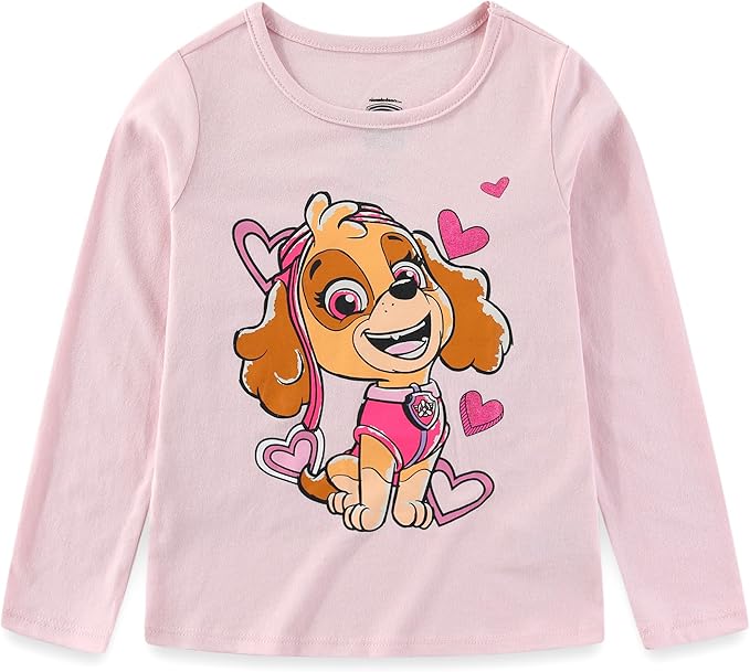 Paw Patrol Skye Girls Long Sleeve Shirt for Toddler
