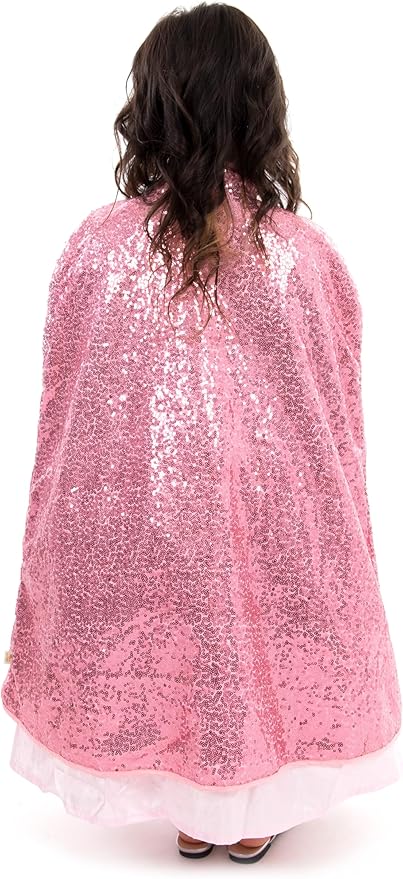 Little Adventures Shimmer Cloak Costume Dressup Ages 3-8 Machine Washable Child Pretend Play& Party Dress Up with No Glitter