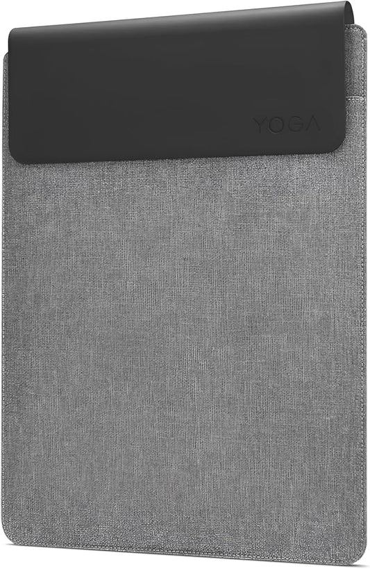 Lenovo Slim Laptop Sleeve 16 Inch Notebook/Tablet - Compatible with MacBook Air/Pro - Eco-Friendly Lightweight Case with Accessory Pocket & Magnetic Closure - Grey