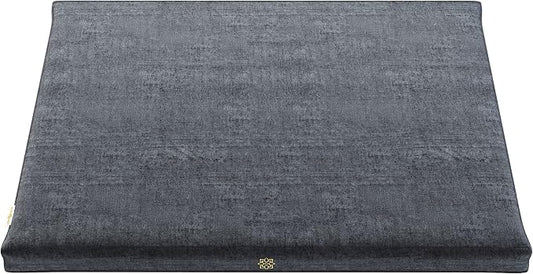 Mindful & Modern Zabuton Meditation Mat - Cotton Filled Yoga and Meditation Pad - Zabuton Meditation Cushion for Kneeling and Sitting Support - Large Rectangular Sitting Floor Pillow for Bench or Zafu