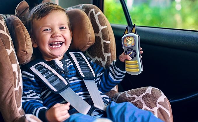 eKids Bluey Toy Remote Control for Toddlers with Built-in Music and Sound Effects, Bluey Toys for Kids