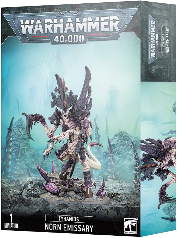 Games Workshop - Warhammer 40,000 - Tyranids: Norn Emissary/Assimilator (2023), Black
