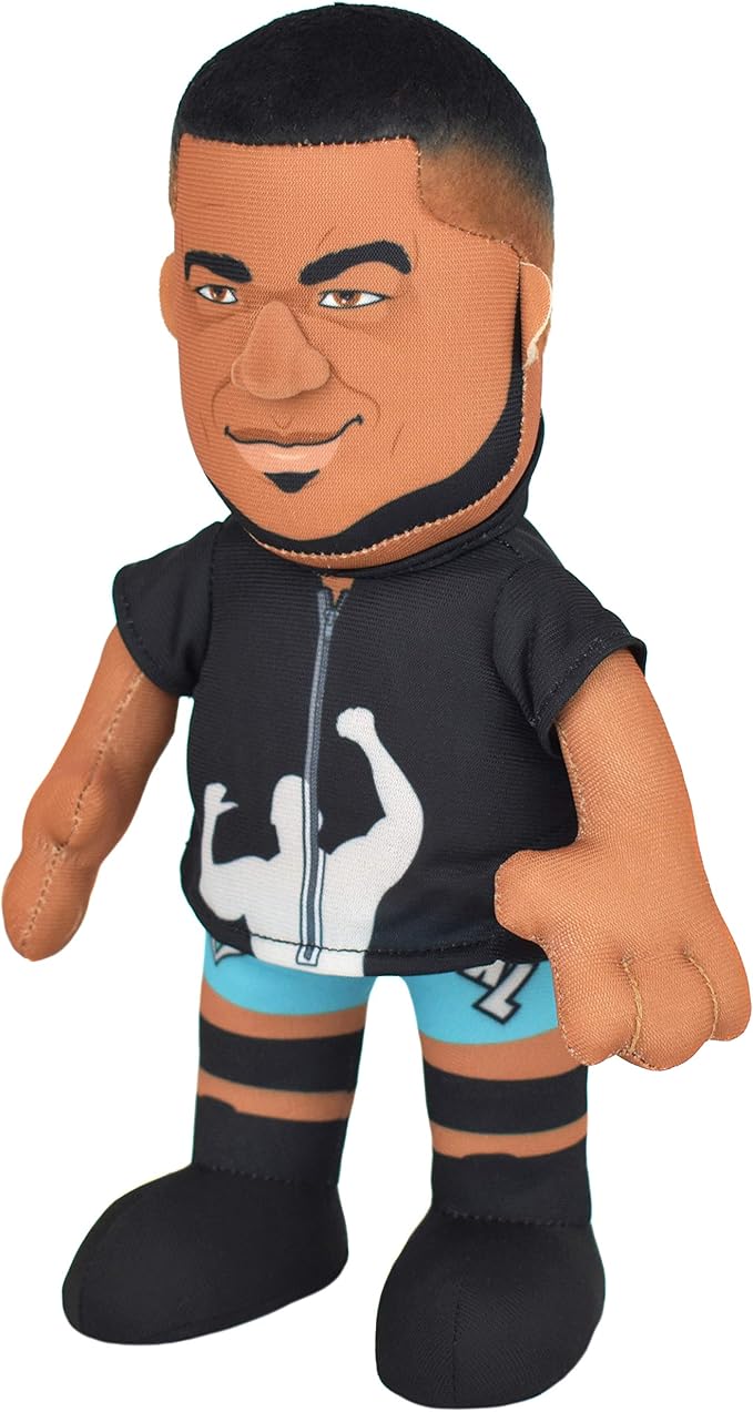 Bleacher Creatures WWE Keith Lee 10" Plush Figure - A Wrestling Superstar for Play or Display