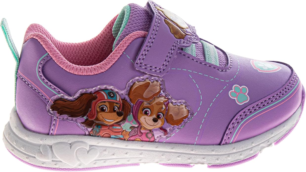 Nickelodeon Girl's Paw Patrol Light Up Laceless Shoes (Toddler/Little Girl)