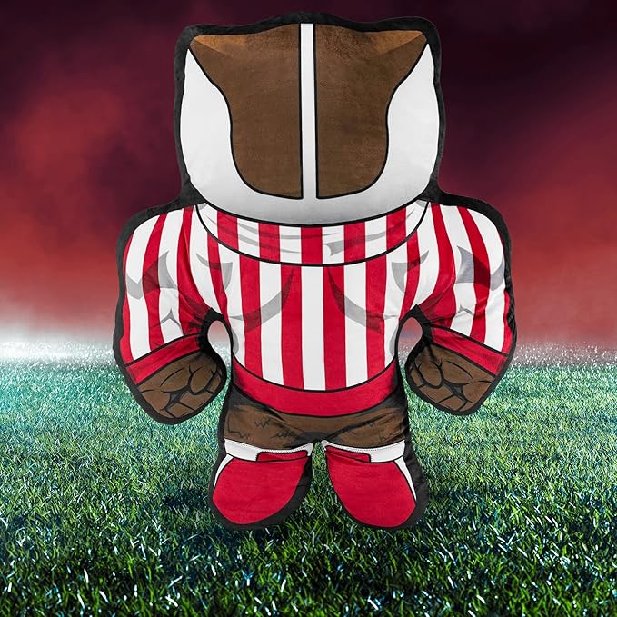 Bleacher Creatures University of Wisconsin Bucky Badger 24" Mascot Bleacher Buddy - Plush Toy