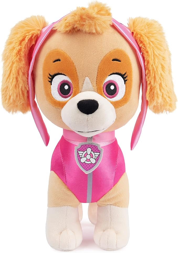 GUND PAW Patrol Skye in Heroic Standing Position, Premium Stuffed Animal for Ages 1 and Up, 12”