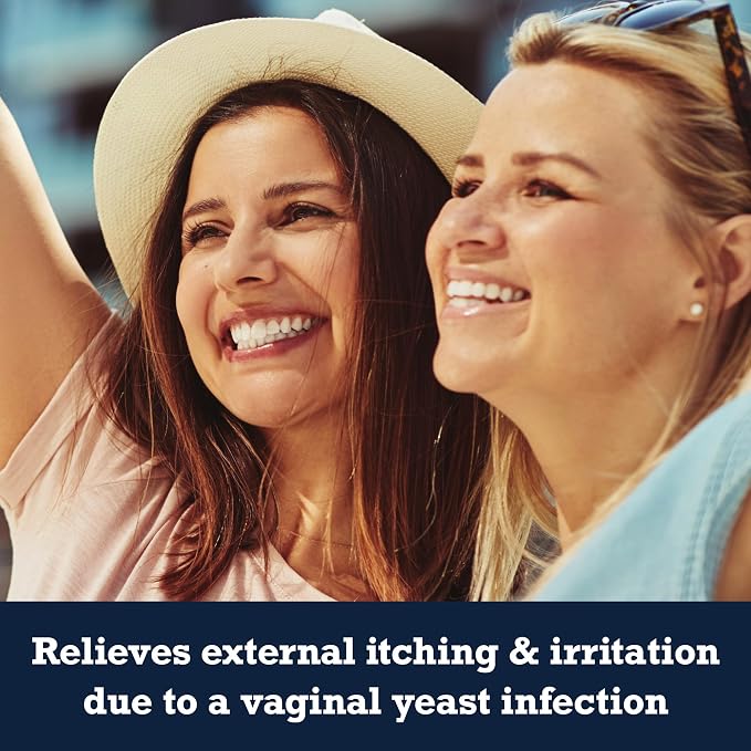 Amazon Basic Care Miconazole 7, Miconazole Nitrate Vaginal Antifungal Cream 2 Percent, 7-Day Yeast Infection Treatment for Women, Relieves Itching and Irritation, 1.59 ounce