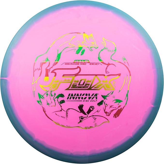 Innova Halo Star Fox Disc Golf Mid-Range, Far Gliding Mid-Range Disc (Colors Will Vary)