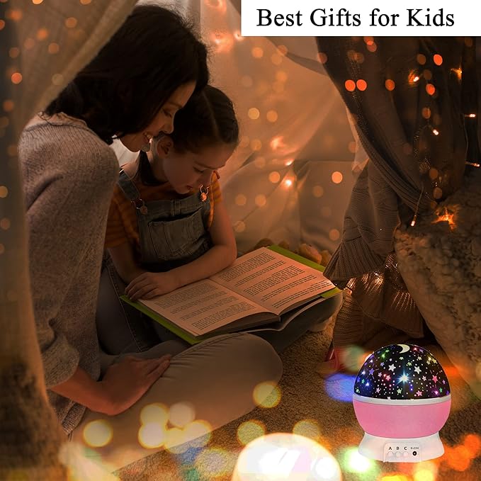 Toys for 1-10 Year Old Girls,Star Projector for Kids 2-9 Year Old Girl Gift Toy for 3-8 Year Old Girls Christmas Gift for 4-7 Year Old Boys Birthday Gift Stocking Stuffers for Kid