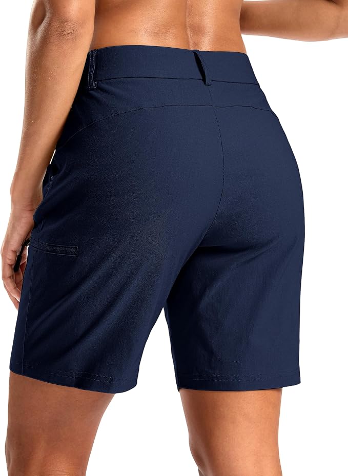 G Gradual Women's 7"/9" Hiking Cargo Shorts Quick Dry Lightweight Golf Outdoor Work Summer Travel Shorts with Pockets