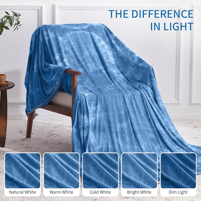 Guohaoi Cooling Blanket for Hot Sleepers and Night Sweats 60"x90" Full Size | Arc-Chill Q-Max >0.5 Cool Fiber,100% Oeko-Tex Certified Lightweight Summer Blanket for Travel/Outdoor Ultra Cold Breathable