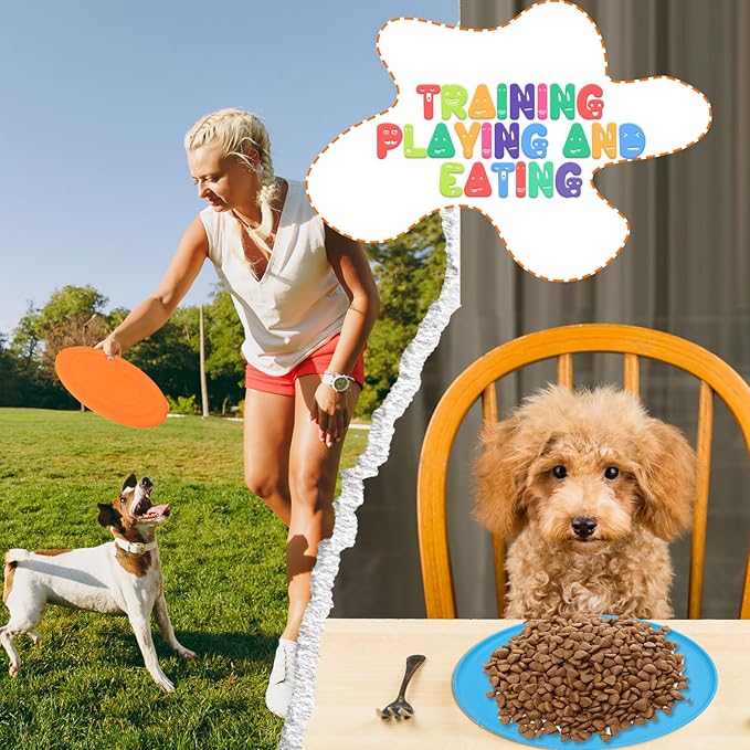 Vinsot 105 Pcs Flying Discs Bulk –7 Inch Flying Discs for Kids Dogs Outdoor Game Toy Kindergarten Teaching Soft Rubber Flyer Disc for Children Adults Sports Party Favors, 7 Colors