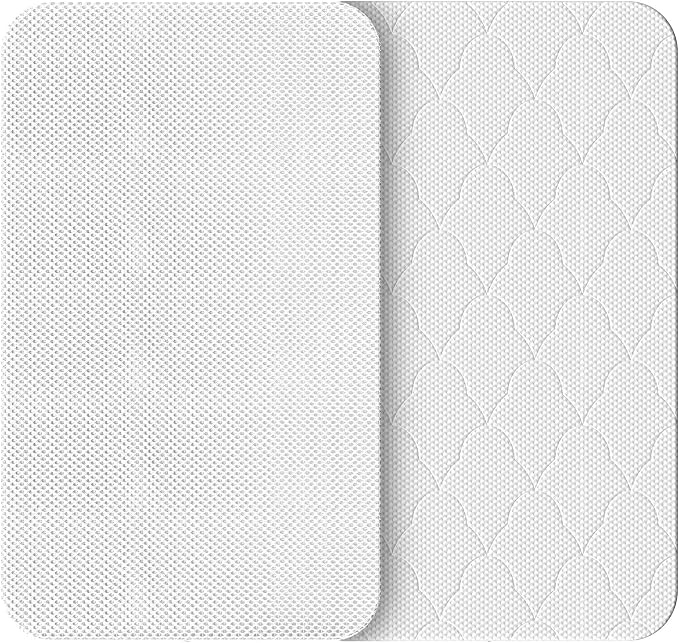 33x20 Rectangle Bassinet Mattress Topper: 2" Thick Dual Side Gel Memory Foam Bassinet Mattress for Baby Delight/Mika Micky/KoolerThings Bedside - All-Season Design - Exact Fit Replacement Bassinet