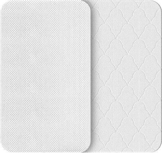 33x20 Rectangle Bassinet Mattress Topper: 2" Thick Dual Side Gel Memory Foam Bassinet Mattress for Baby Delight/Mika Micky/KoolerThings Bedside - All-Season Design - Exact Fit Replacement Bassinet