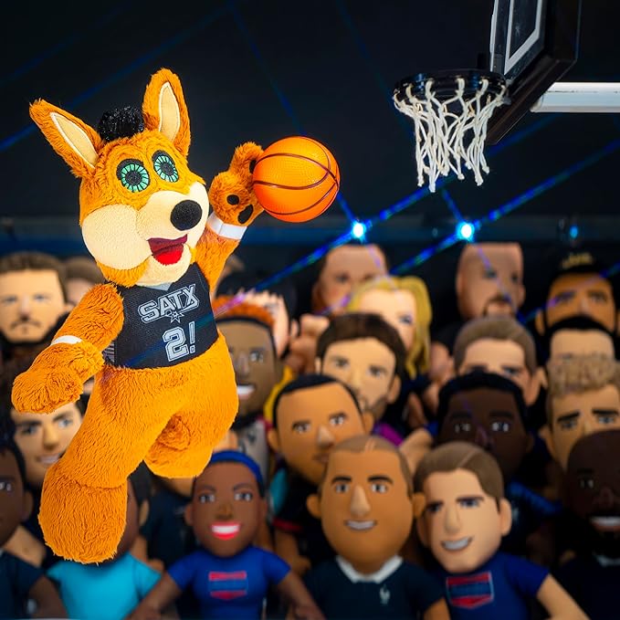Bleacher Creatures NBA Unisex NBA 10-inch Mascot Plush Doll