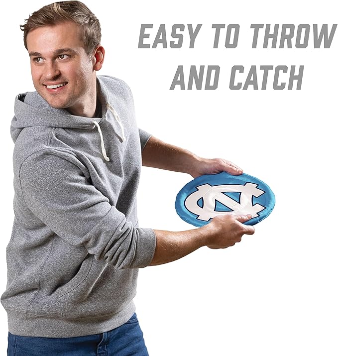 YouTheFan NCAA North Carolina Tar Heels Flimzee Bean-Bag Flying Disc
