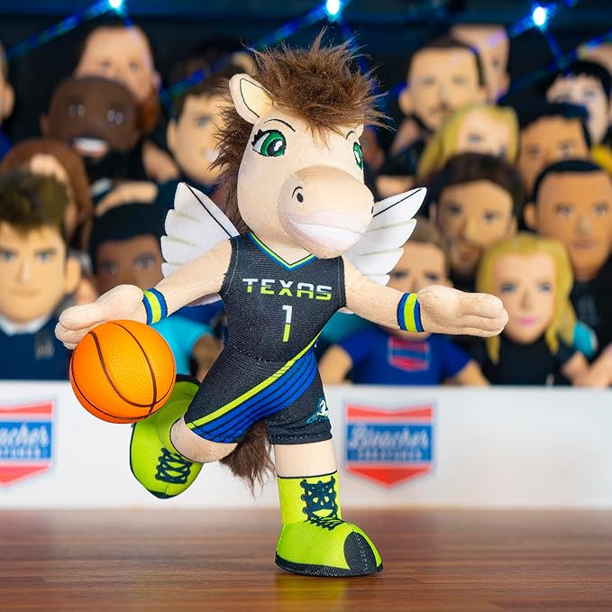 Bleacher Creatures Dallas Wings Lightning 10" Mascot Plush Figure - A Mascot for Play or Display