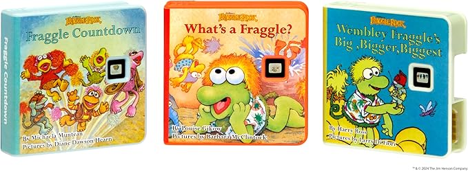 Little Tikes Story Dream Machine Jim Henson’s Fraggle Rock Collection, Storytime, Books, Audio Play Character, Gift and Toy for Toddlers and Kids Girls Boys Ages 3+ Years