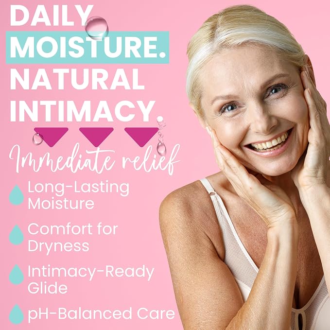 Hydro GYN Vaginal Moisturizer | Long Lasting for Intimacy & Vaginal Dryness | Hyaluronic Acid | Hormone Free | Pre and Post Menopausal | 4 oz Tube Includes Reusable Applicator