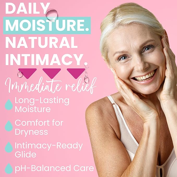 Hydro GYN Vaginal Moisturizer | Long Lasting for Intimacy & Vaginal Dryness | Hyaluronic Acid | Hormone Free | Pre and Post Menopausal | 4 oz Tube Includes Reusable Applicator (Pack of 2)